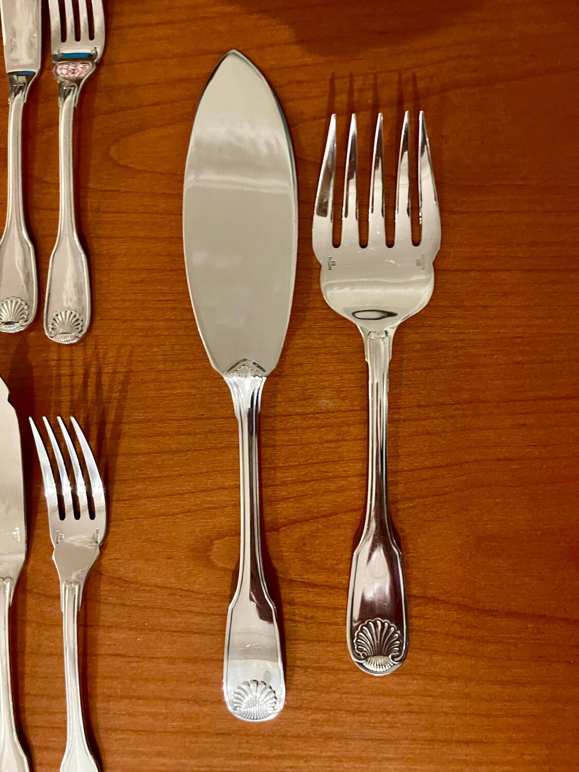 Christofle vendome cutlery set 115 pieces very good condition