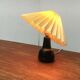 Mid-century Danish ceramic table lamp by Søholm.