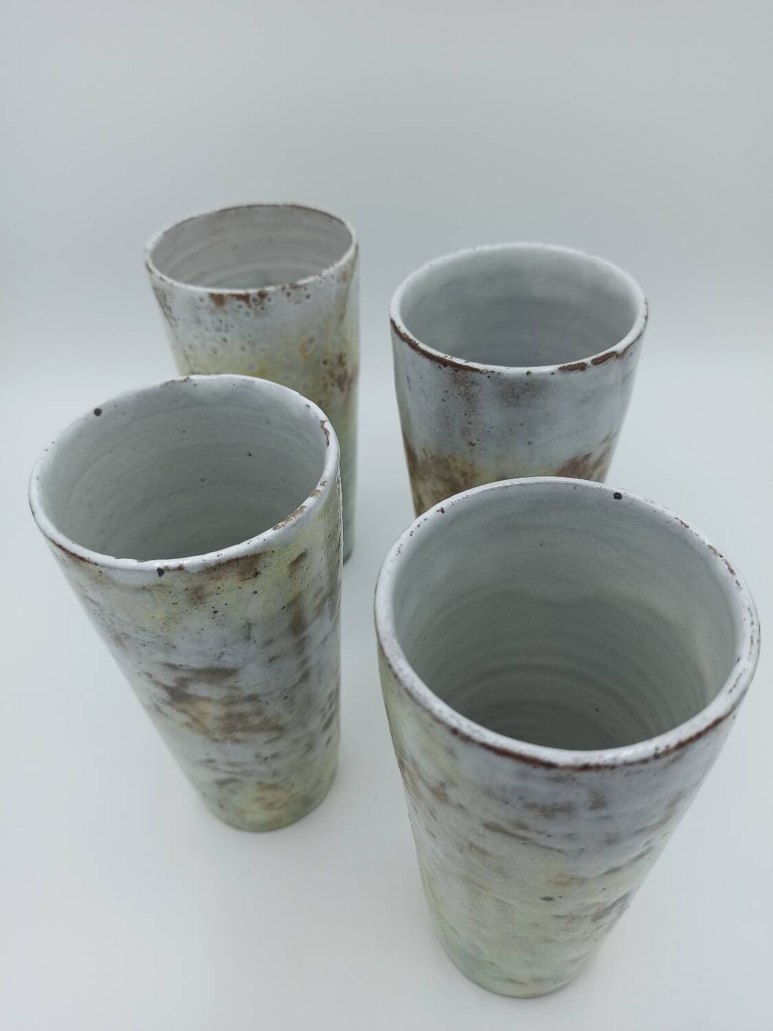 Vintage ceramic cups - Alexandre Kostanda - Vallauris
