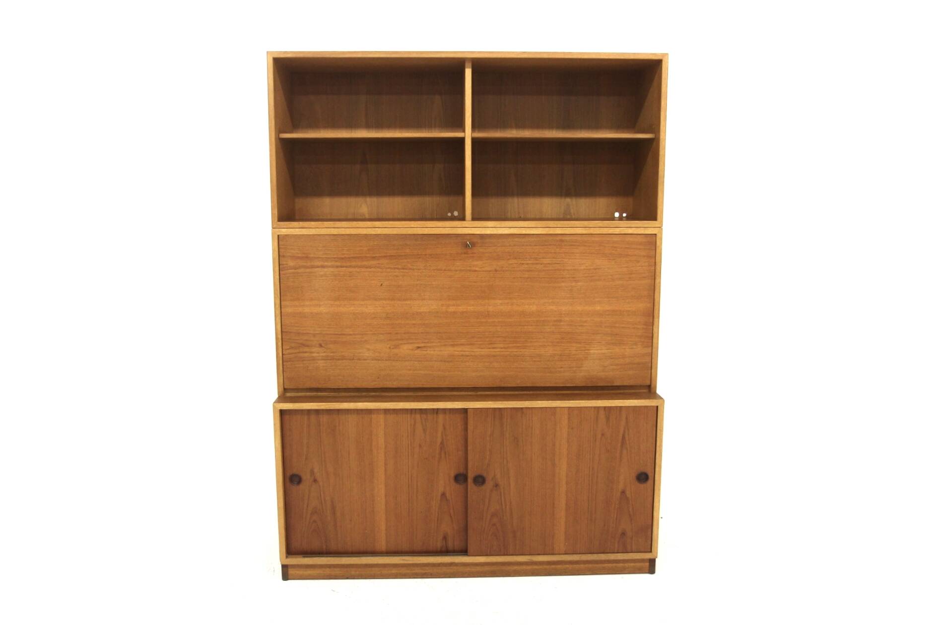 Scandinavian oak secretary Öresund, Børge Mogensen, Sweden, 1960