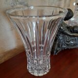 Vase cristal taillé