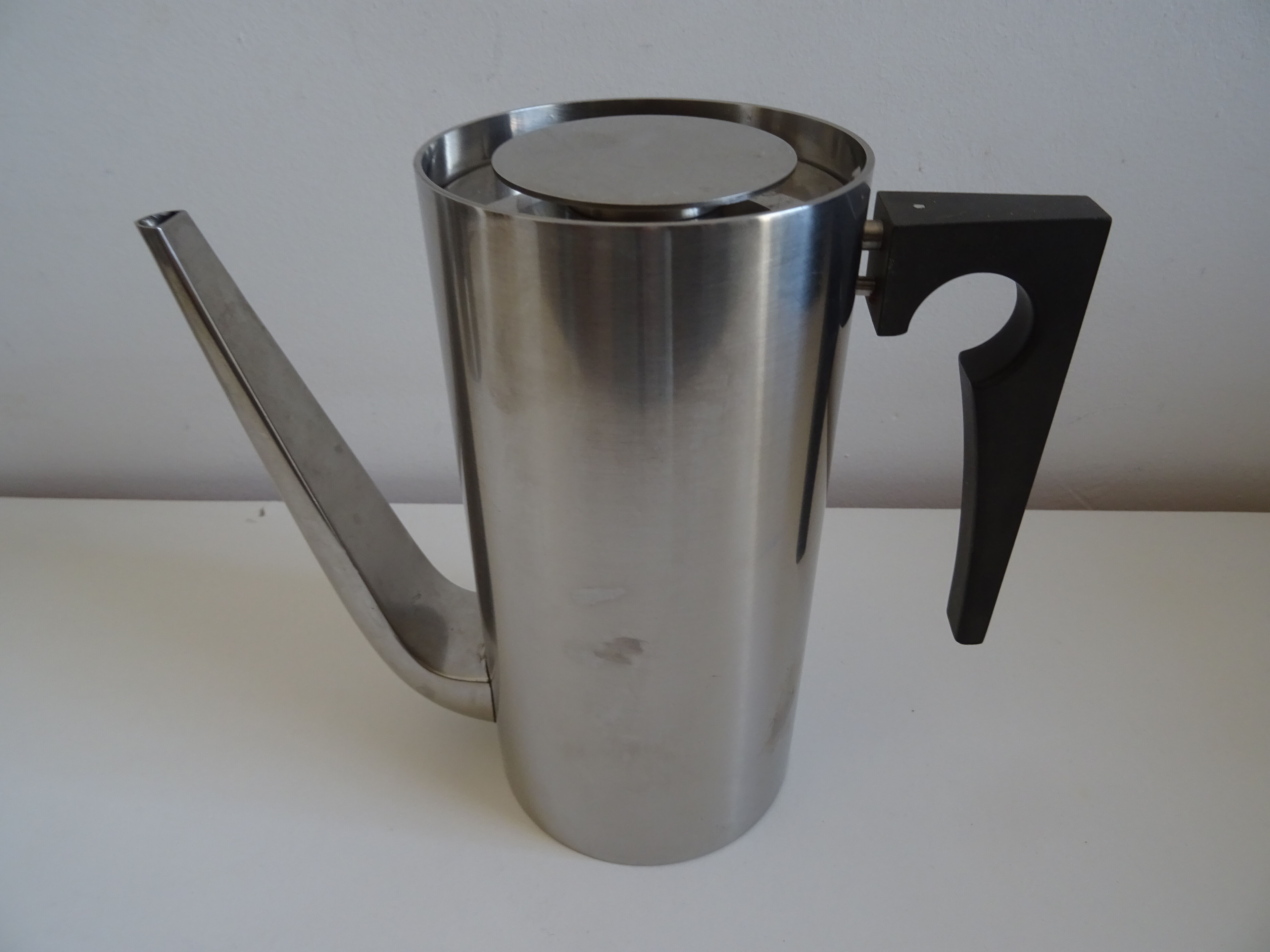 Coffee maker and sugar maker Cylinda line Stelton Arne Jacobsen Scandinavian design an 70