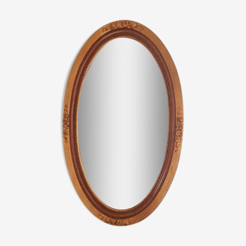 Oval mirror 50x80cm