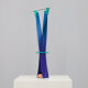Constructivist sculpture "Yo-ga-ga" by Henk van Putten, Netherlands, 1990s