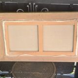 Large painting frames shells, cabinet of curiosities, sign