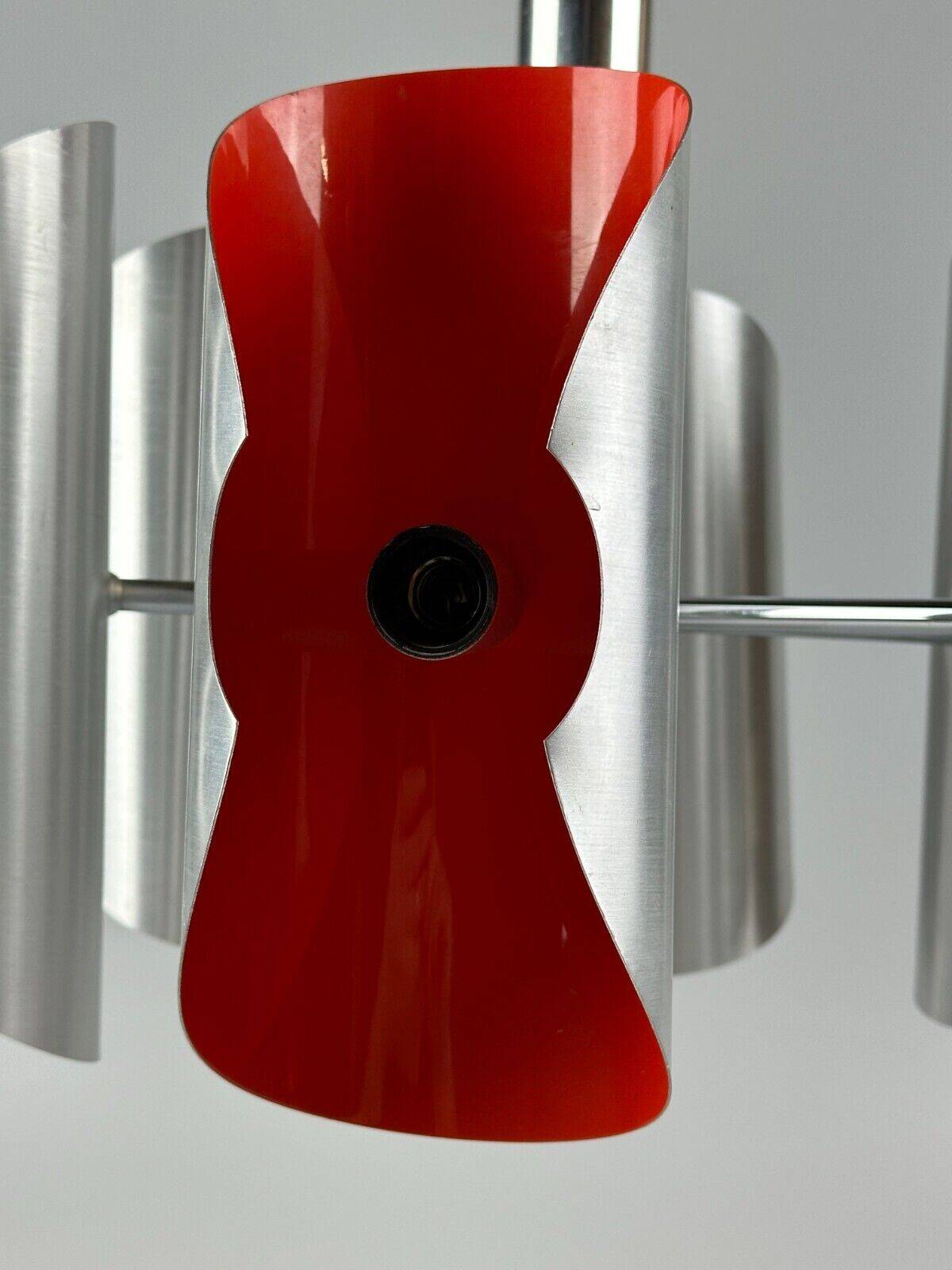 60s 70s 6-flame Sputnik candlestick metal chrome space age design