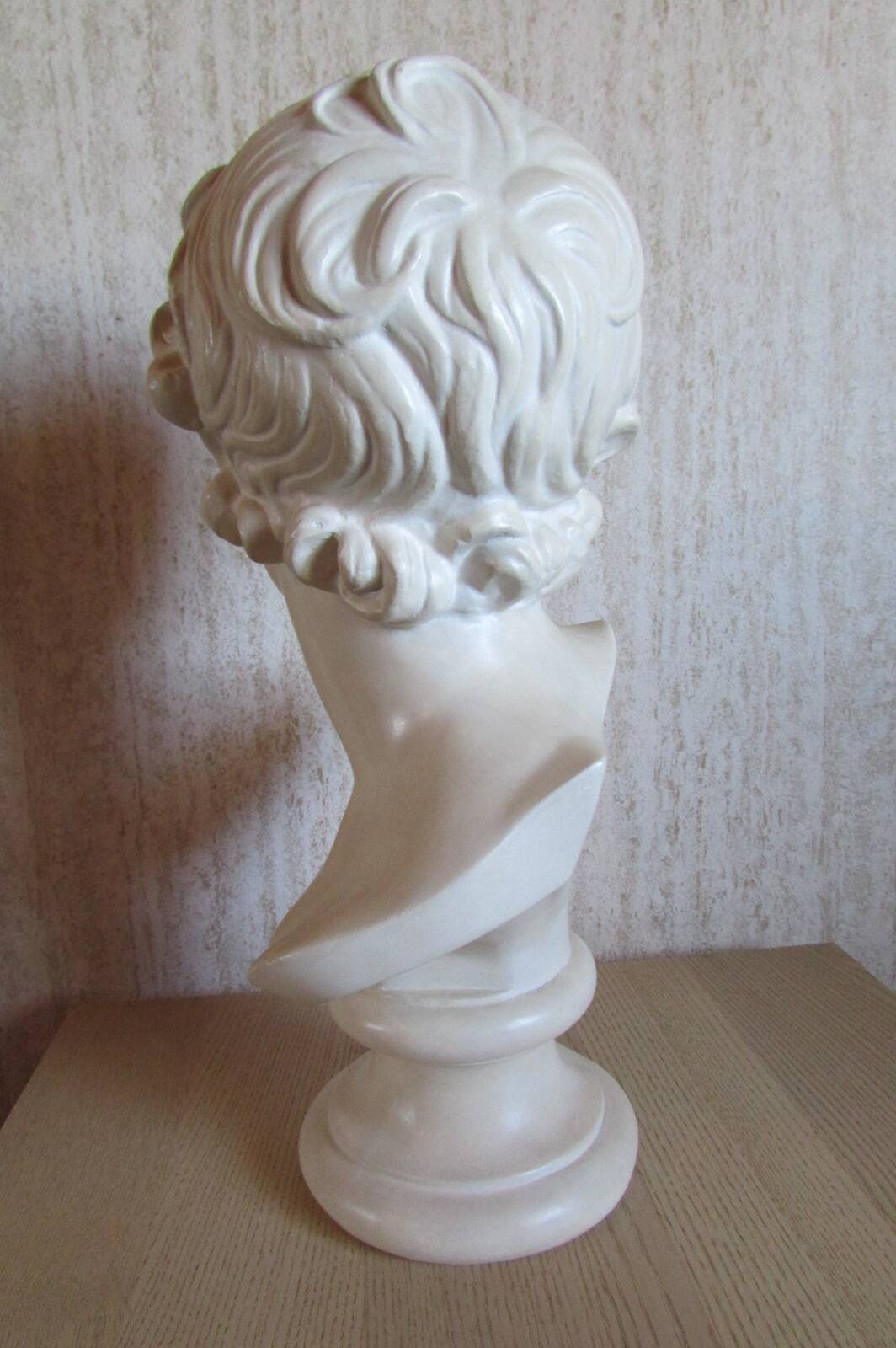 Head of a young man, plaster bust
