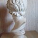 Head of a young man, plaster bust
