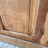 XXL solid oak counter sideboard