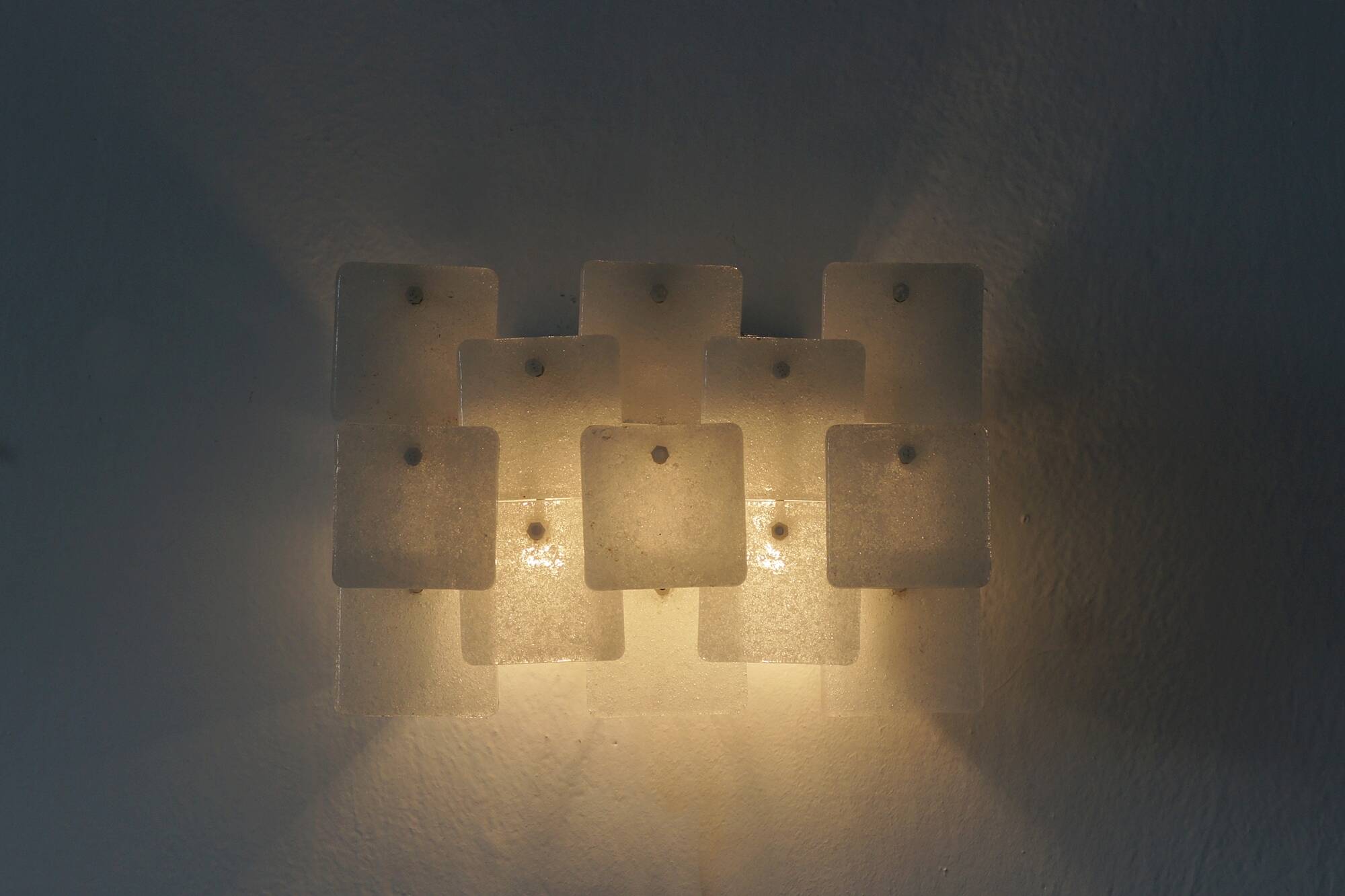 Brick Wall Lamp by J. T. Kalmar for Kalmar, 1970s
