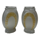 Pair of Muller vases
