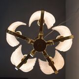 Swedish chandelier 60s Carl Fagerlund / Orrefors
