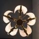 Swedish chandelier 60s Carl Fagerlund / Orrefors