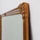 Large 20th century rectangle gilded Deknudt mirror in Baroque style, Belgiu