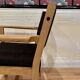 Set of 4 armchairs stamped Hans Wegner "Scandinavian design" 1960.