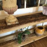 Old wooden workbench 2m48