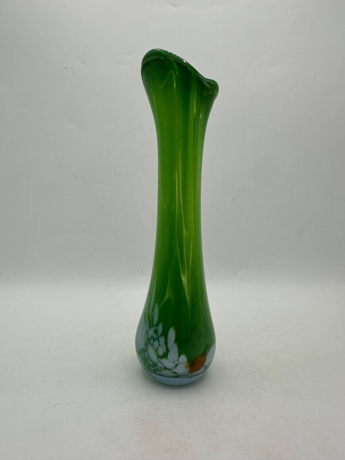 Blown glass vase