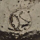 Vintage Czech Ceramic Candle Holder 1960s