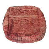 Pouf berbère bohemian fait main 60 X 60 X 25 CM