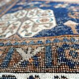 Antique Shiraz Gashkai handmade rug 155 x 207 cm 1920s