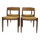Set of 4 chairs model 75 by Otto Møller, Denmark 1960