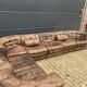 Prachtige De Sede Ds11, 7-delige set in brown patchwork