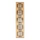 Vintage Orange Turkish Hand-Knotted Runner 80x338