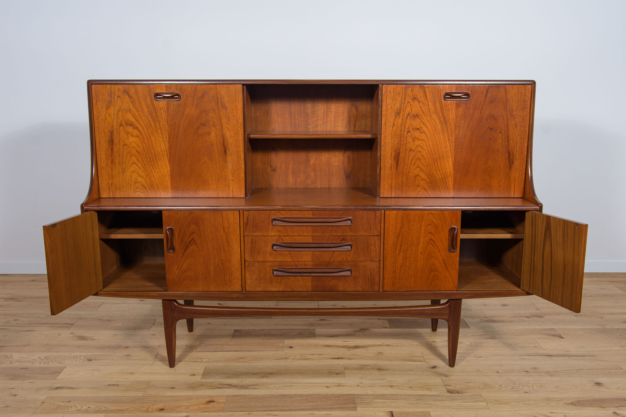 Mid-Century Teak Model Fresco Sideboard by Victor Wilkins for G-Plan , 1960s