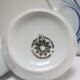coffee maker and sugar porcelain blue décor design Bareuther 70s