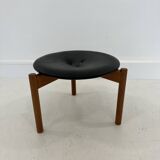 Swedish Stool by Uno & Östen Kristiansson for Luxus, 1950s