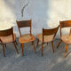 Série de 5 chaises bistrot Hiller