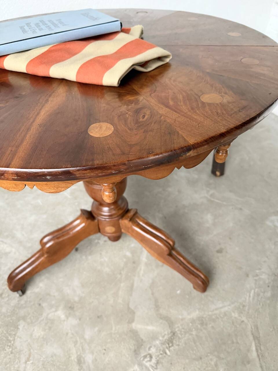 Biedermeier console or side table, 19th century.