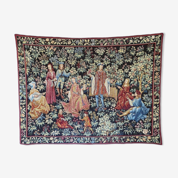 Tapestry points des meurins secret garden middle ages