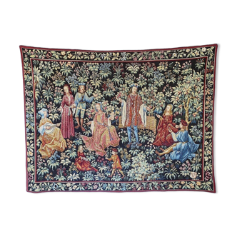 Tapestry points des meurins secret garden middle ages