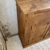 Row of pine loom furniture