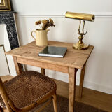 Renovated wooden side table or small desk