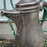 Théière Gallia Collection-"POMPADOUR" balustre en métal argenté -XXéme