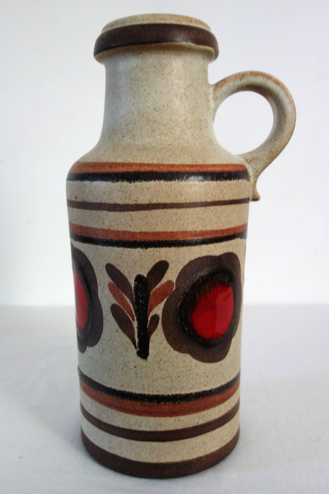 Vintage West Germany ceramic floor vase