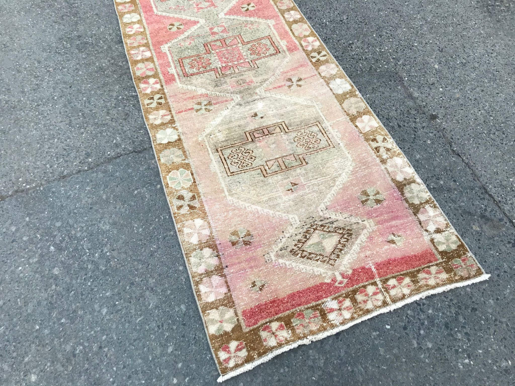Tapis Oushak 277x100cm