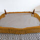 Gold toad bench