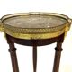 Louis XVI style marble and brass gueridon, 19th century