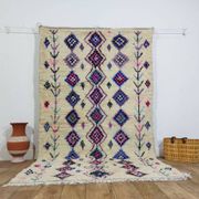 Handmade moroccan berber rug 217 x 117 cm
