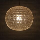 Space age suspension imitating cut crystal