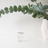 Moulded glass vase