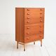 Commode danoise des années 1950 en teck, design de Børge Mogensen.