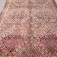 Tapis en laine marocain vintage 200 x 358 cm - Tapis berbère fait main rare - Antique