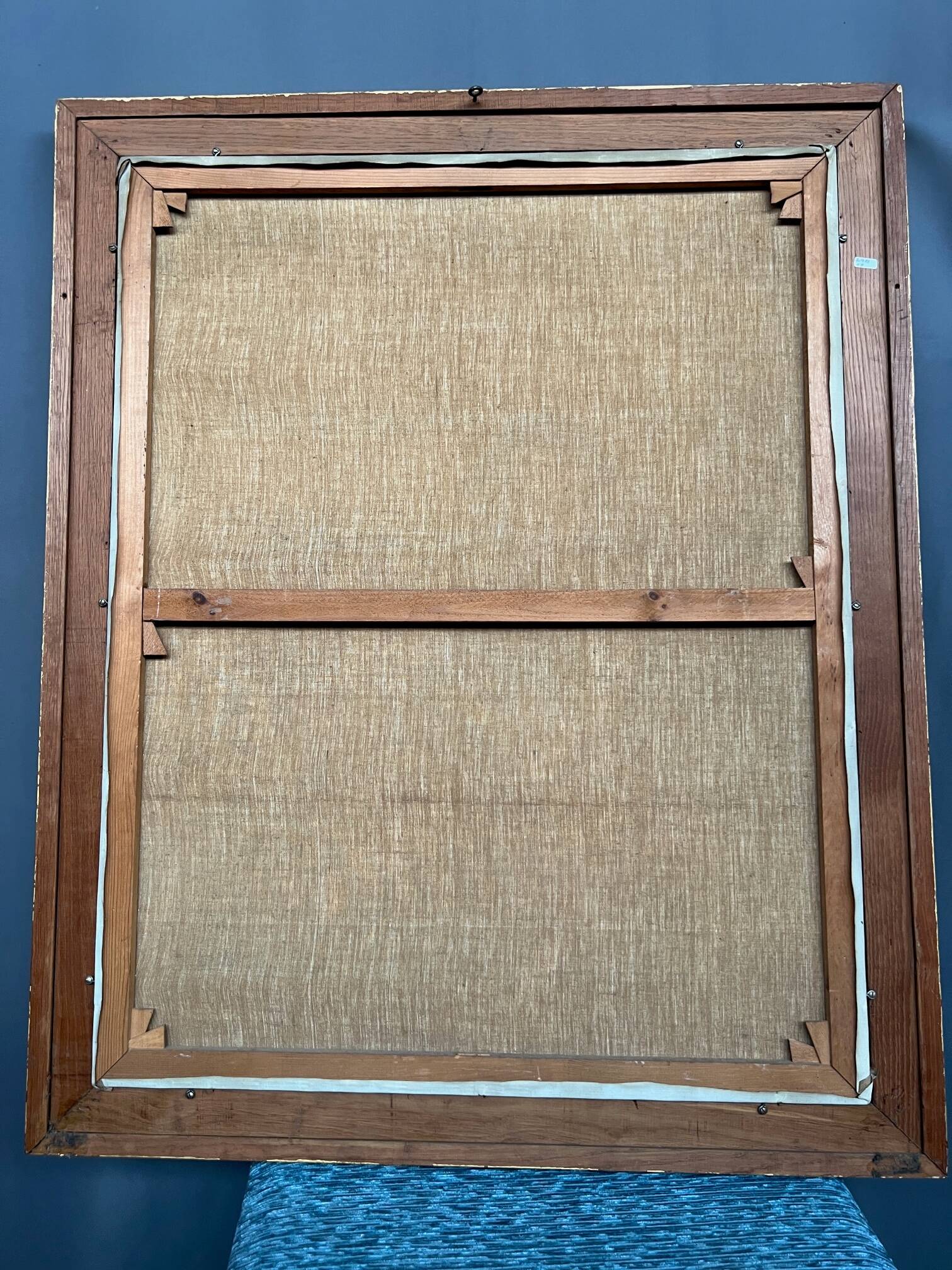 Painting "The Good Shepherd". Oil on canvas.