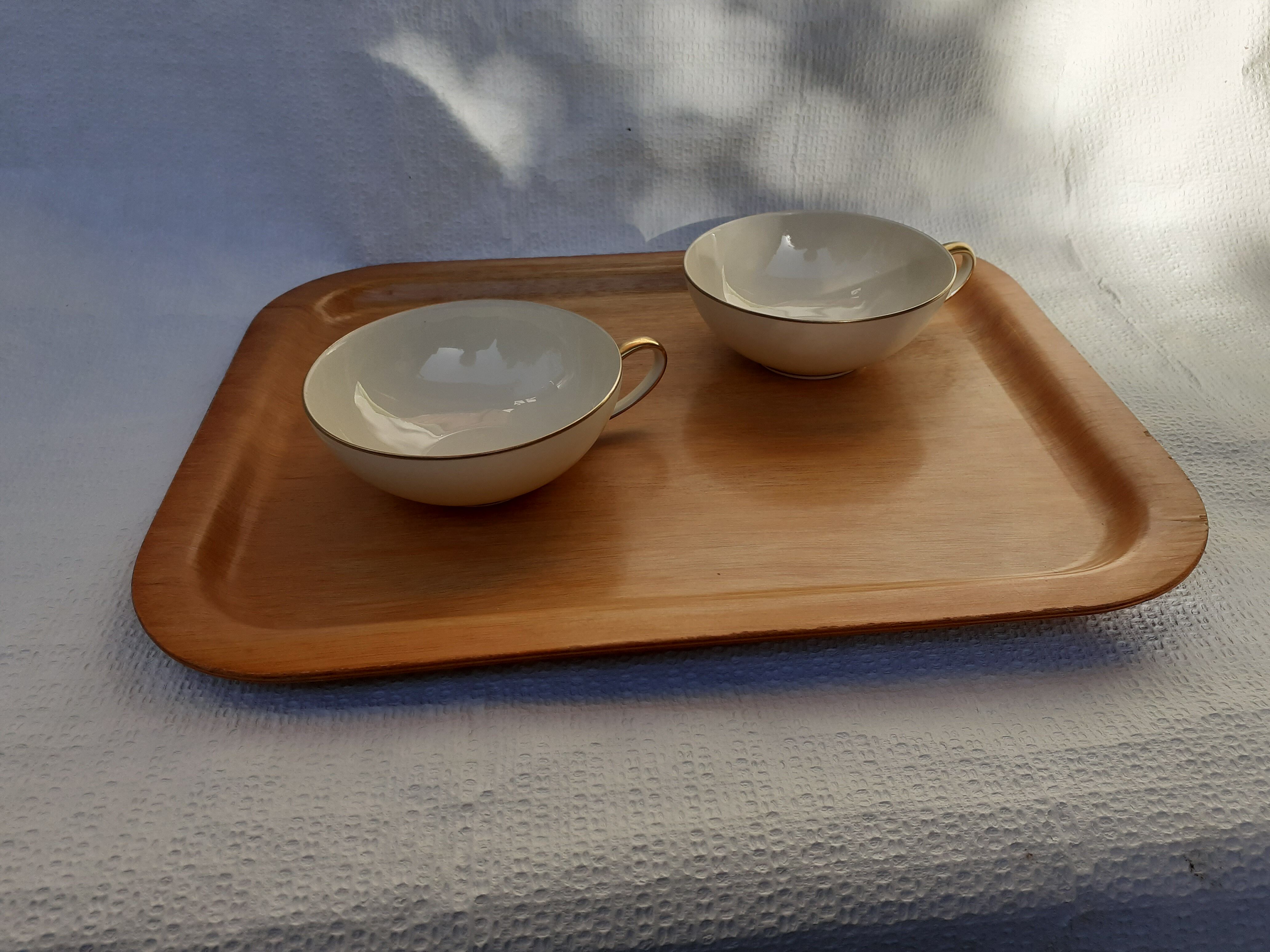 Wooden tea tray