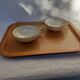 Wooden tea tray