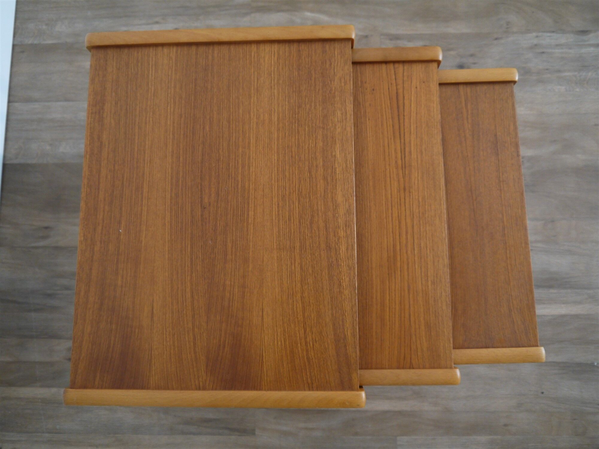 Scandinavian pull out tables 1960